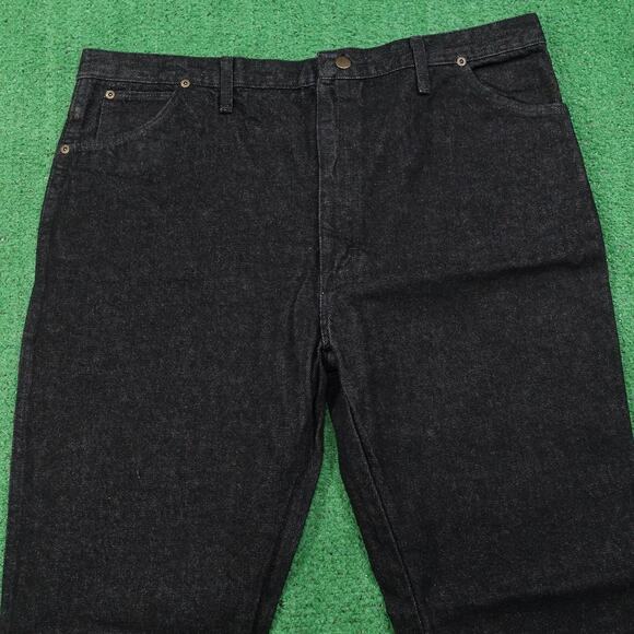 Vintage Rustler Legendary Gold Jeans 42x30 Denim Straight Leg Made USA DEADSTOCK - Picture 2 of 9